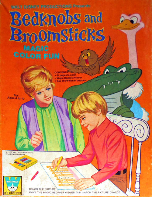 Bedknobs & Broomsticks Coloring Kit