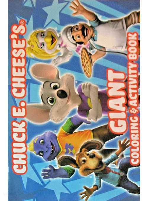 Chuck E. Cheese Coloring and Activity Book