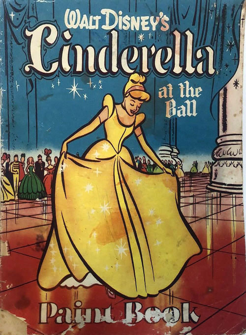 Cinderella, Disney's Paint Book