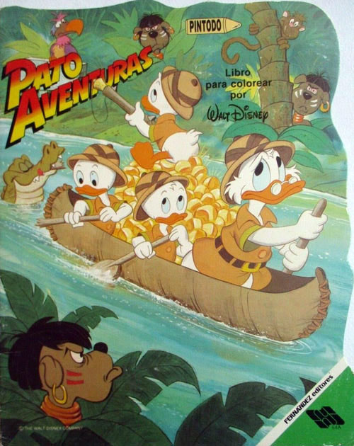 DuckTales Coloring Book Coloring Books at Retro Reprints The world