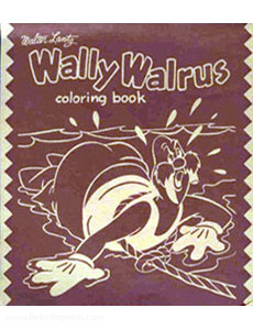 Wally Walrus Coloring Book