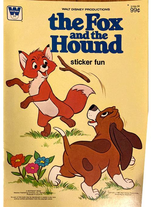 Fox and the Hound, The Sticker Fun