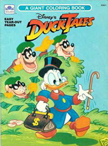 DuckTales Coloring Book