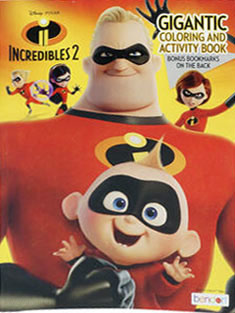 Incredibles 2, The 	 Coloring and Activity Book