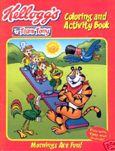 Commercial Characters Tony the Tiger: Mornings Are Fun!