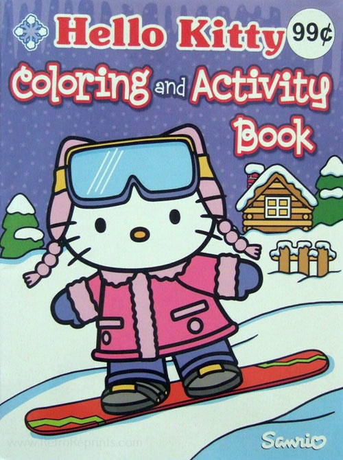 Hello Kitty Coloring and Activity Book