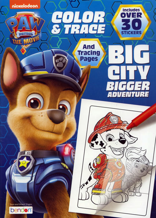 PAW Patrol: The Movie Trace & Color
