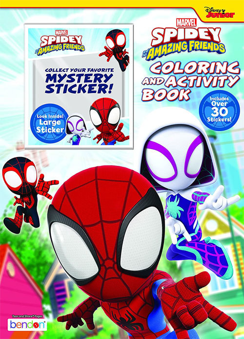 Spidey and His Amazing Friends Coloring and Activity Book