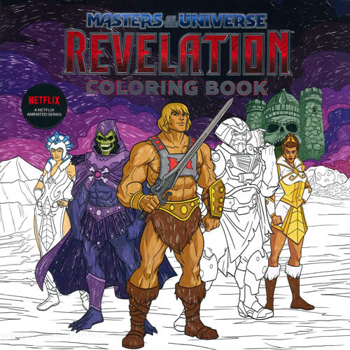 Masters of the Universe: Revelation Coloring Book