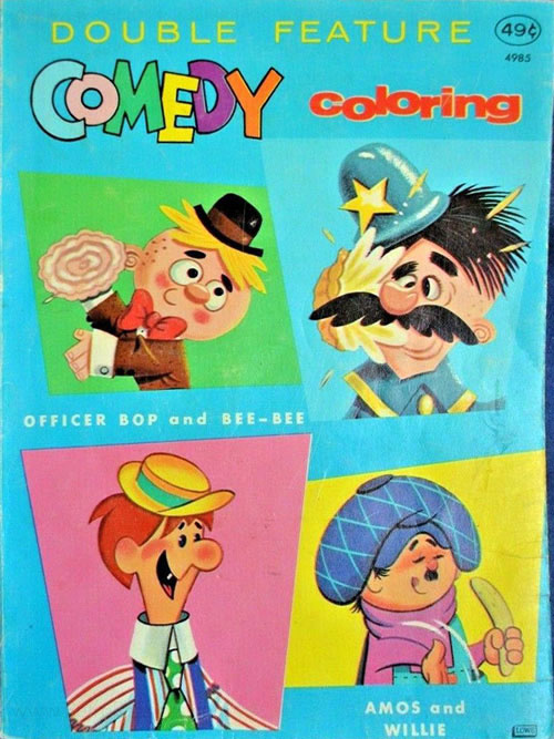 Cartoon Collection Coloring Book