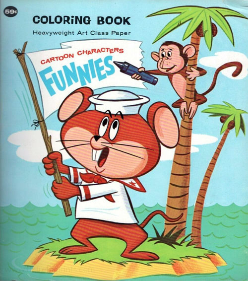 Cartoon Collection Coloring Book