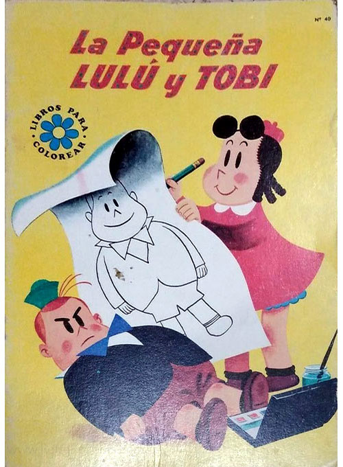 Little Lulu Coloring Book Coloring Books at Retro Reprints The