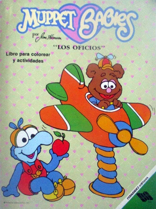 Muppet Babies, Jim Henson's Coloring Book