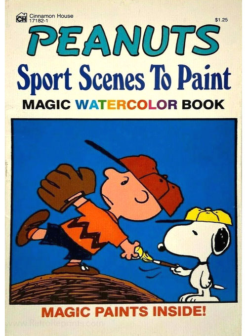 Peanuts Sport Scenes to Paint