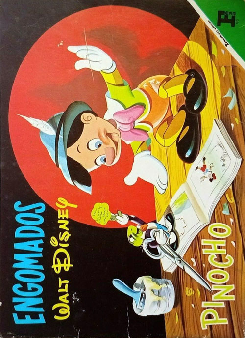 Pinocchio, Disney's Coloring Book