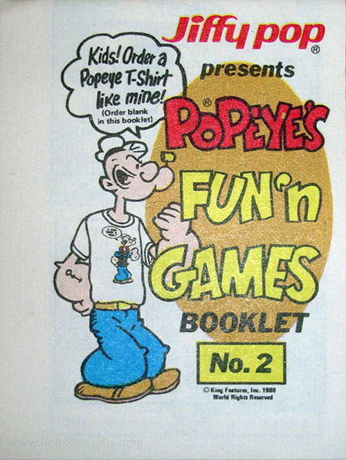 Popeye the Sailor Man Fun 'n Games
