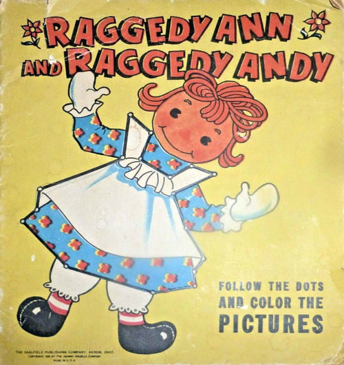 Raggedy Ann & Andy Coloring Book