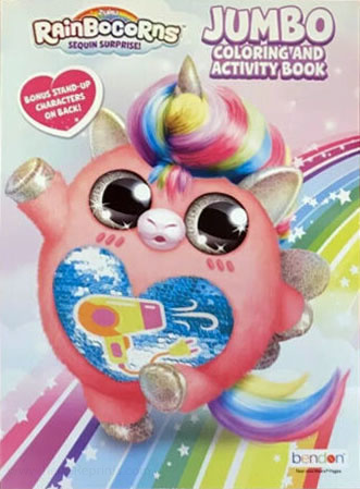 Rainbocorns Coloring and Activity Book