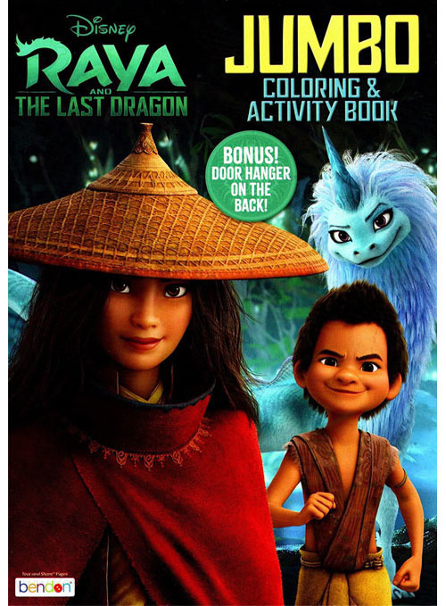 Raya and the Last Dragon Coloring and Activity Book