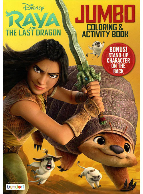 Raya and the Last Dragon Coloring and Activity Book