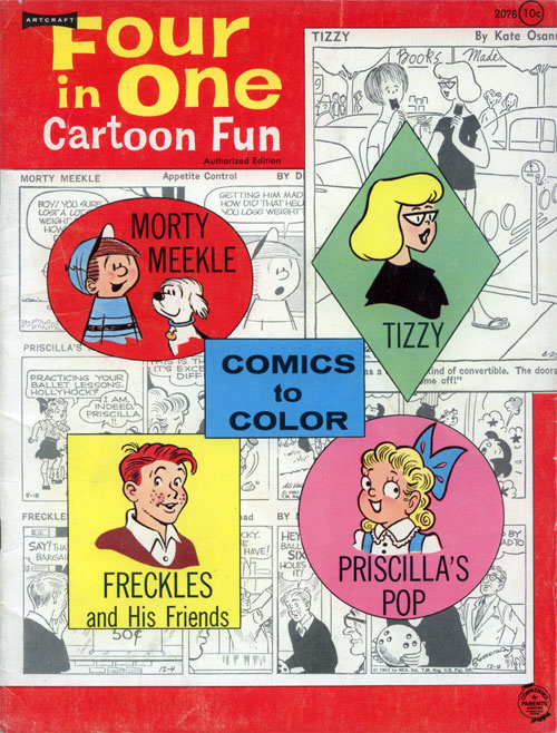 Comic Strips 4 in 1 Cartoon Fun