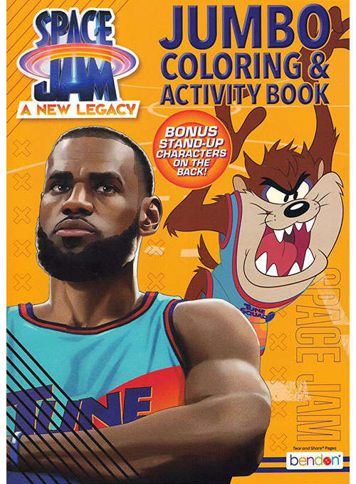 Space Jam: A New Legacy Coloring and Activity Book