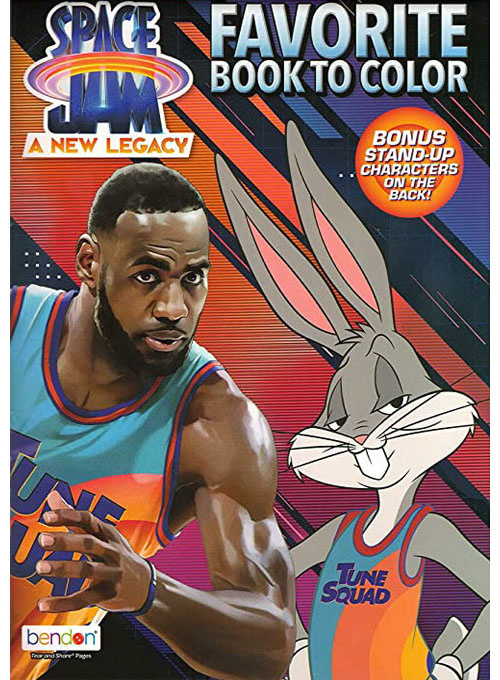 Space Jam: A New Legacy Coloring Book