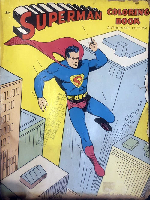 Superman Coloring Book