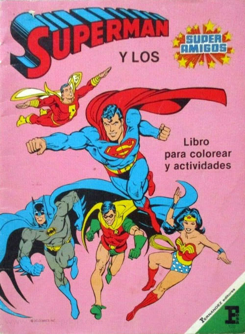 Super Powers Coloring Book