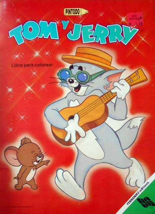 Tom & Jerry Coloring Book