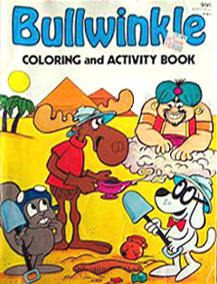 Rocky and Bullwinkle Coloring & Activity Book