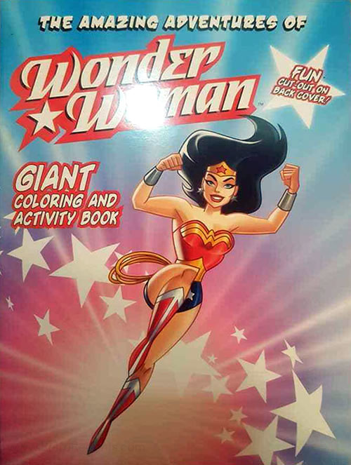 Wonder Woman Coloring Book