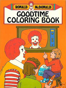 Ronald McDonald Coloring Book