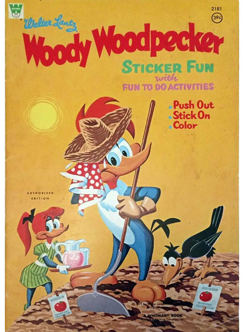 Woody Woodpecker Sticker Fun