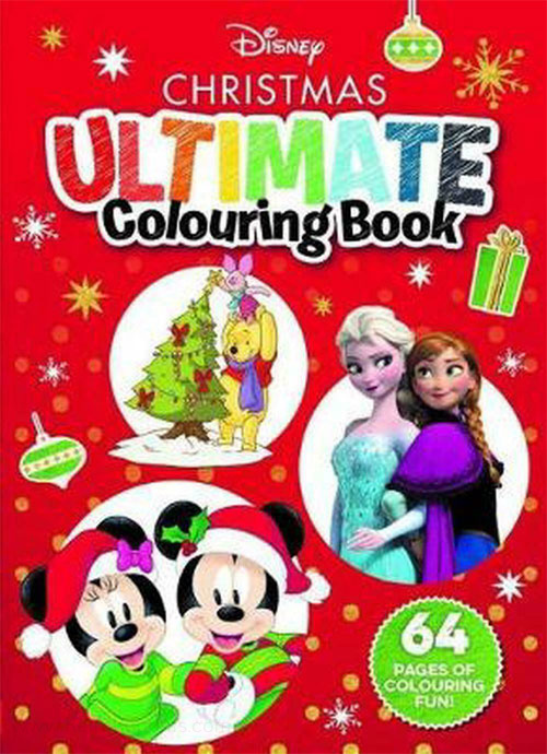 Disney Christmas Coloring Book