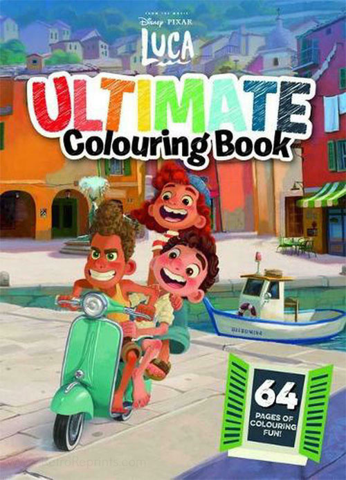 Luca Coloring Book