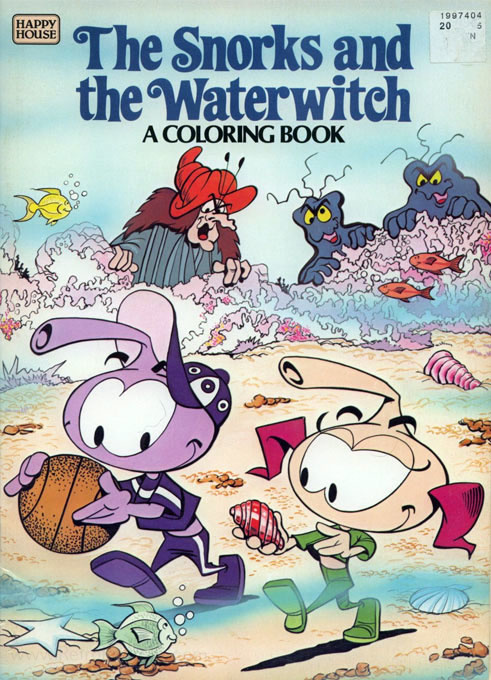 Snorks, The Snorks and the Waterwitch | Coloring Books at Retro