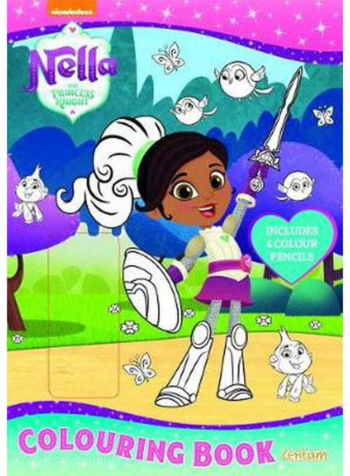 Nella the Princess Knight Coloring Book