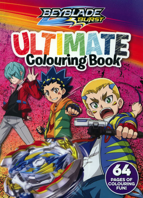 Beyblade: Burst Coloring Book