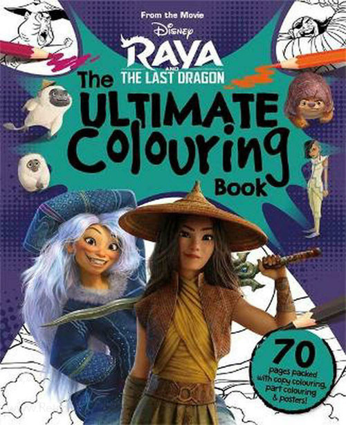 Raya and the Last Dragon Coloring Book