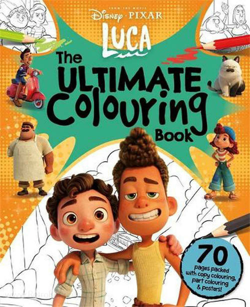 Luca Coloring Book