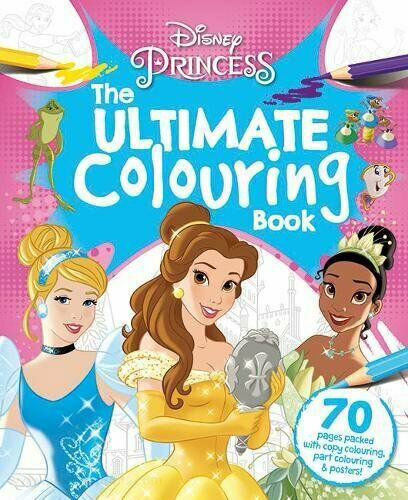 Princesses, Disney Coloring Book