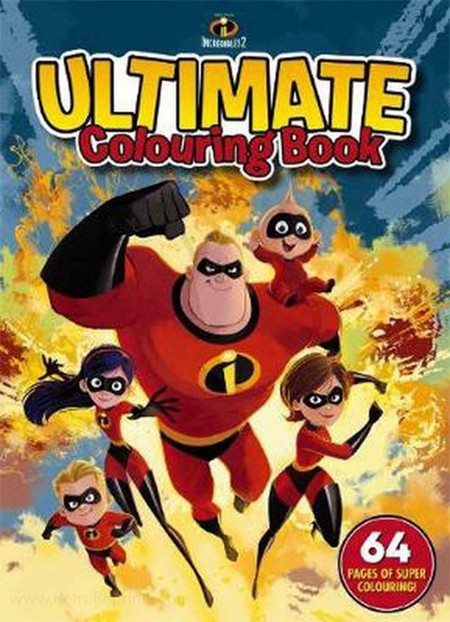 Incredibles 2, The 	 Coloring Book