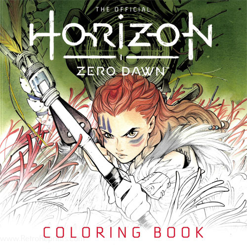 Horizon Zero Dawn Coloring Book