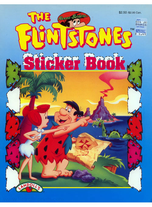 Flintstones, The Sticker Book
