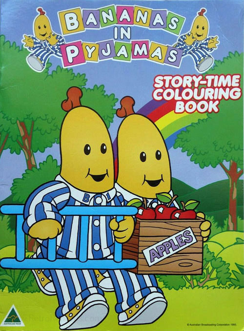 Bananas in Pajamas Colouring Book