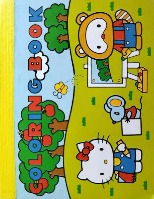 Hello Kitty Coloring Book