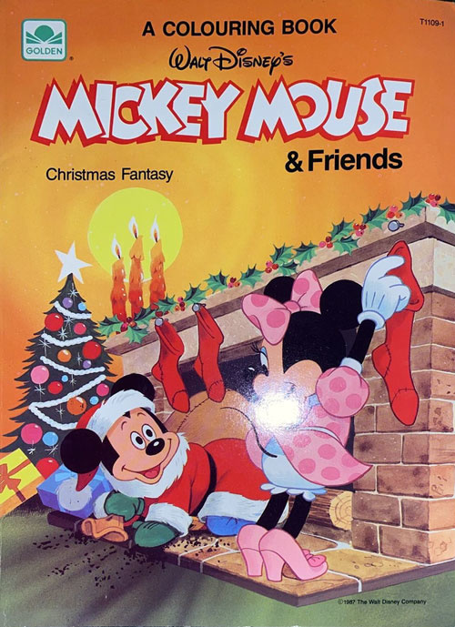 Mickey Mouse and Friends Colouring Book