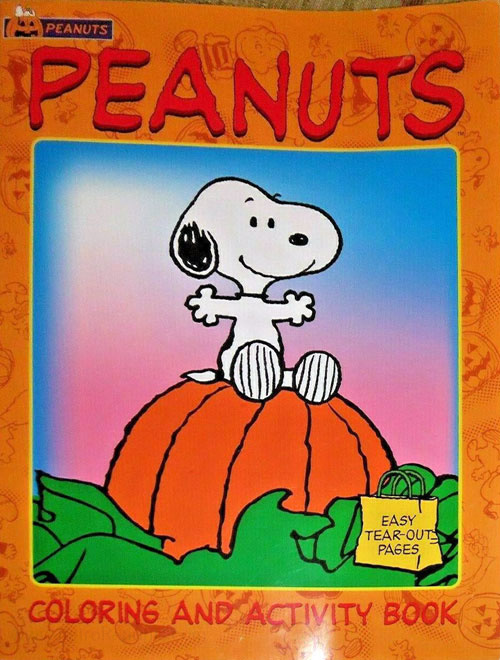 Peanuts Coloring and Activity Book