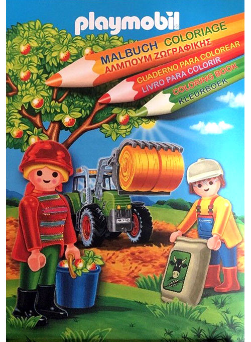 Playmobil Coloring Book